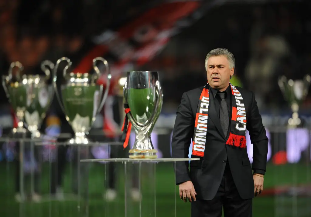 Carlo Ancelotti is a serial winner, who built his legacy during his time at AC Milan. (GETTY Images)