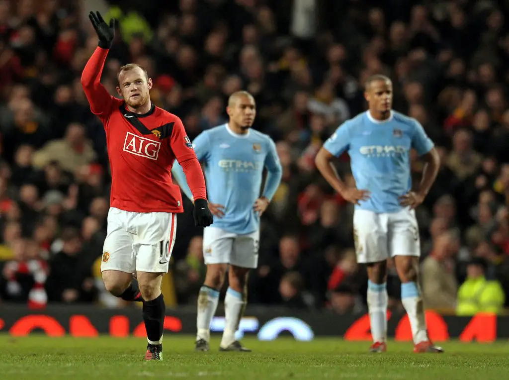 Manchester United came away victorious in the 2010 League Cup semi-final against Manchester City. (GETTY Images)