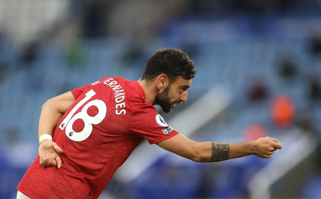 Bruno Fernandes has 15 goals this season for the Red Devils, most of them from the penalty spot;. (GETTY Images)