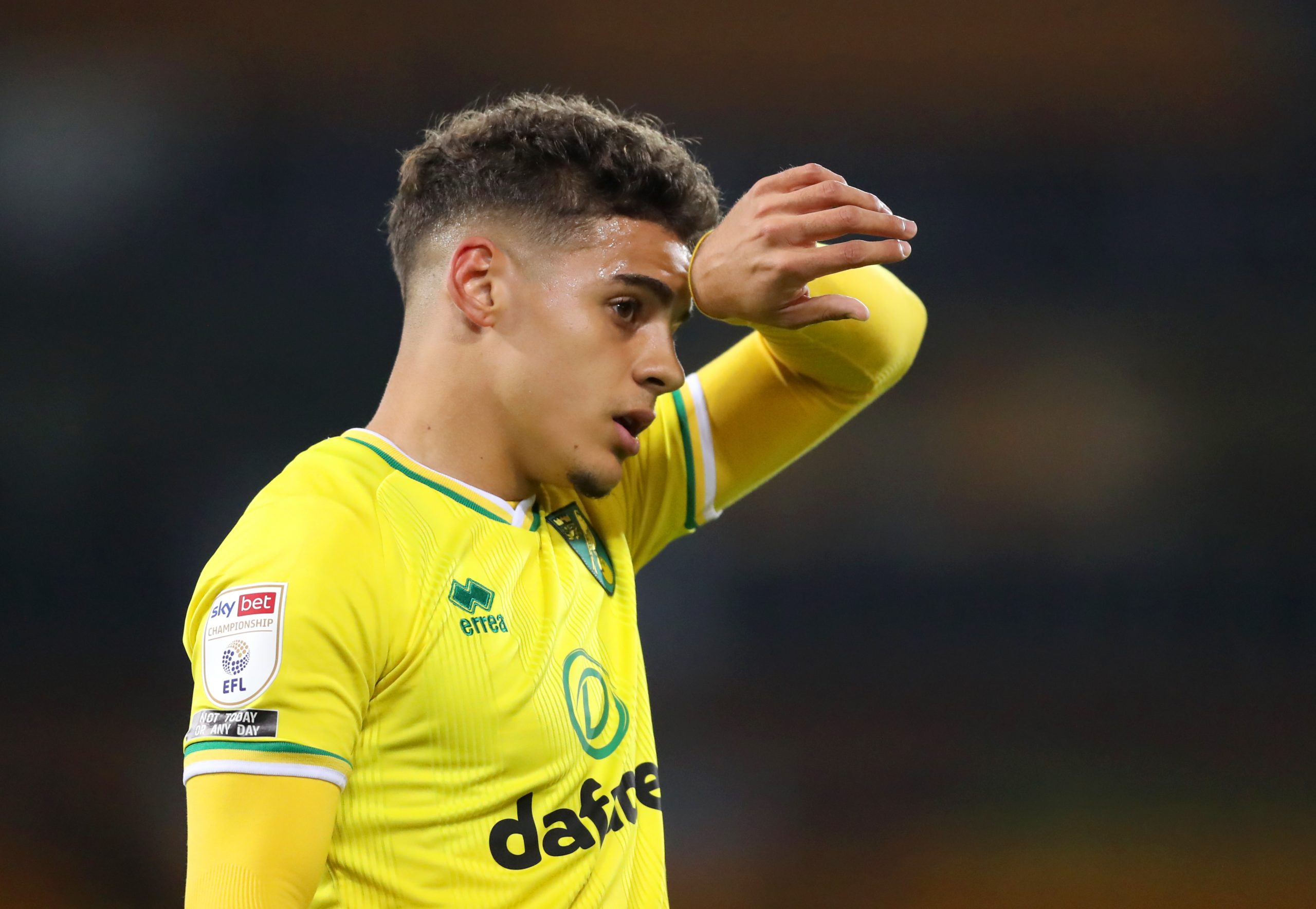 Manchester United want Max Aarons of Norwich City