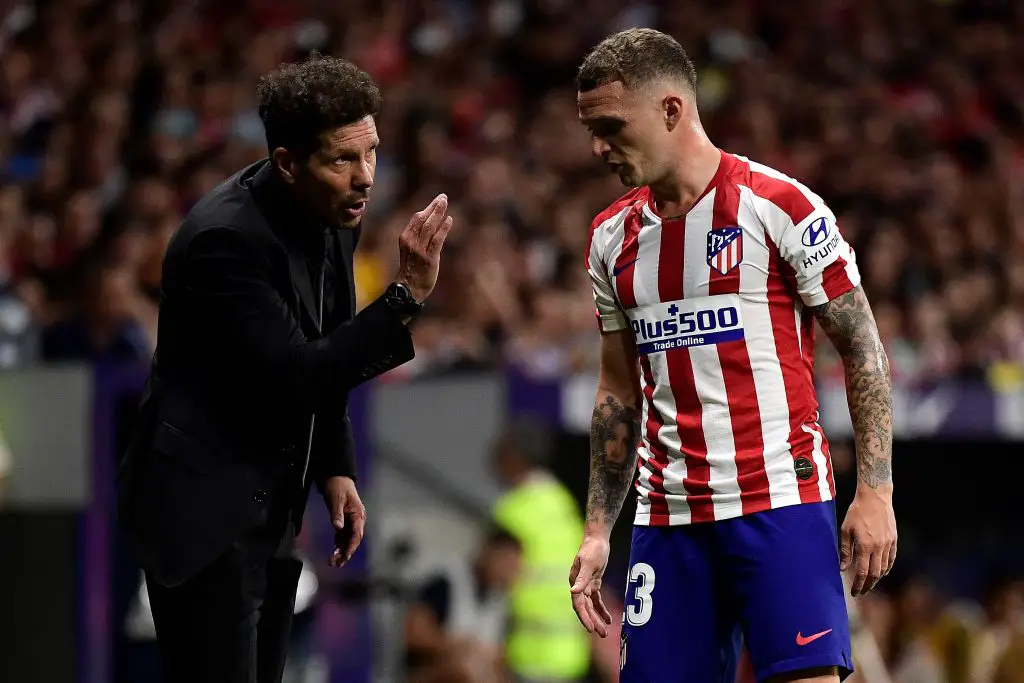 Manchester United shall have to compete with 8 other Premier League clubs to sign Atletico Madrid ace Kieran Trippier. (GETTY Images)