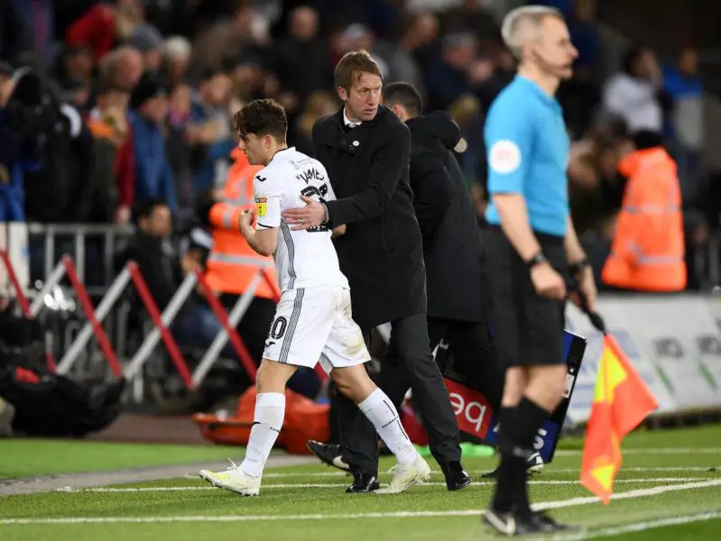 Brighton and Hove Albion manager,Graham Potter is keen to take Manchester United star Daniel James on loan in January.