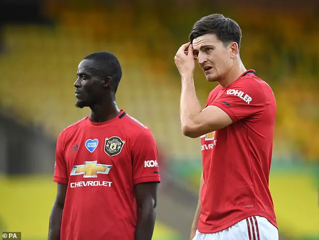Manchester United skipper Harry Maguire has opened up on his partnership with Eric Bailly at the heart of the defence.