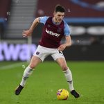 Declan Rice in action for West Ham United. (GETTY Images)
