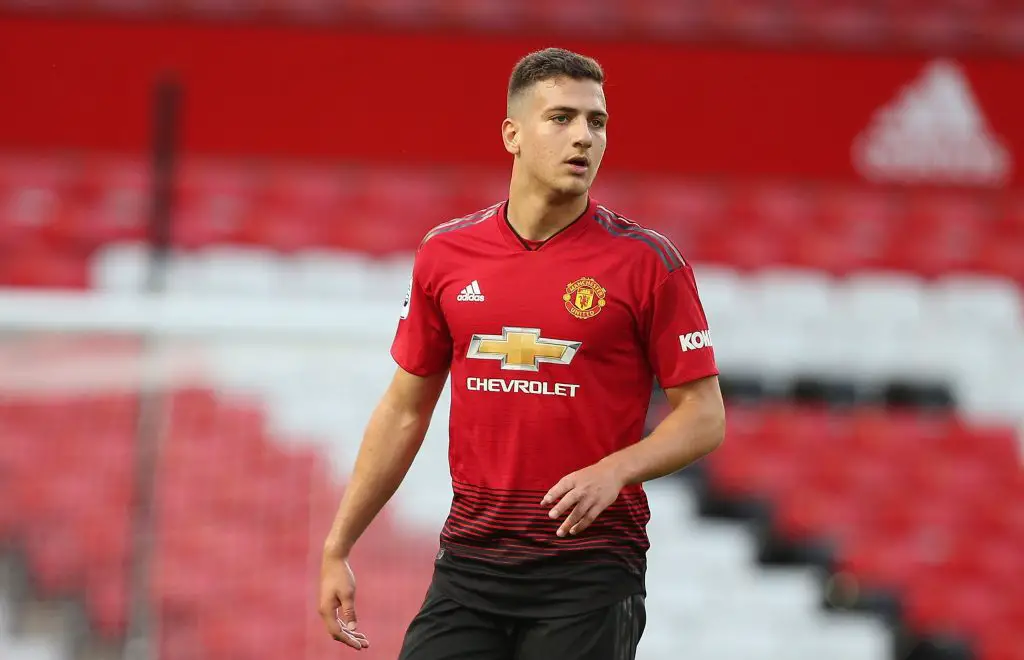 Diogo Dalot is on loan from Manchester United to AC Milan. (Image Credits: Manchester United website/Twitter)