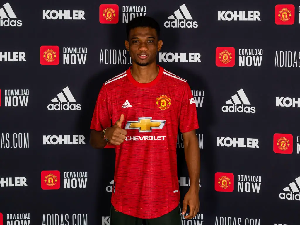 Amad Diallo joined Manchester United from Atalanta in January 2021. (GETTY Images)