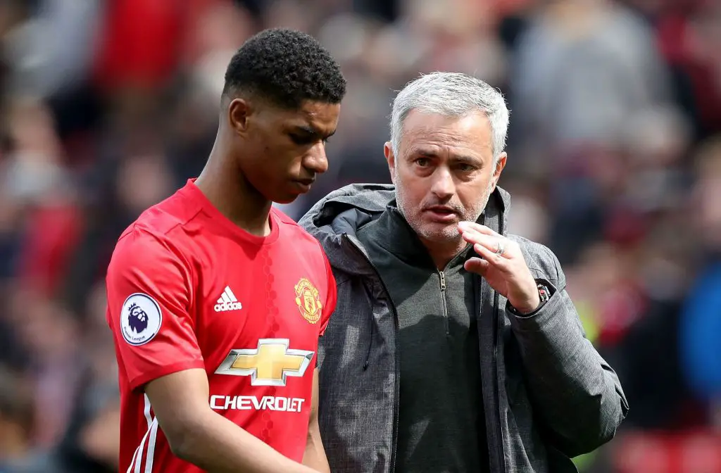  Marcus Rashford has revealed that Jose Mourinho set the ball rolling for Manchester United's penalty record.