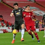 Harry Maguire in action for Manchester United against Liverpool. (GETTY Images)