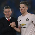 Ole Gunnar Solskjaer with Scott McTominay. (GETTY Images)