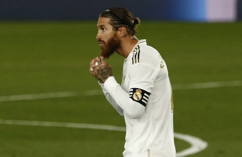 Real Madrid skipper Sergio Ramos is eyeing a move to Manchester United in the summer