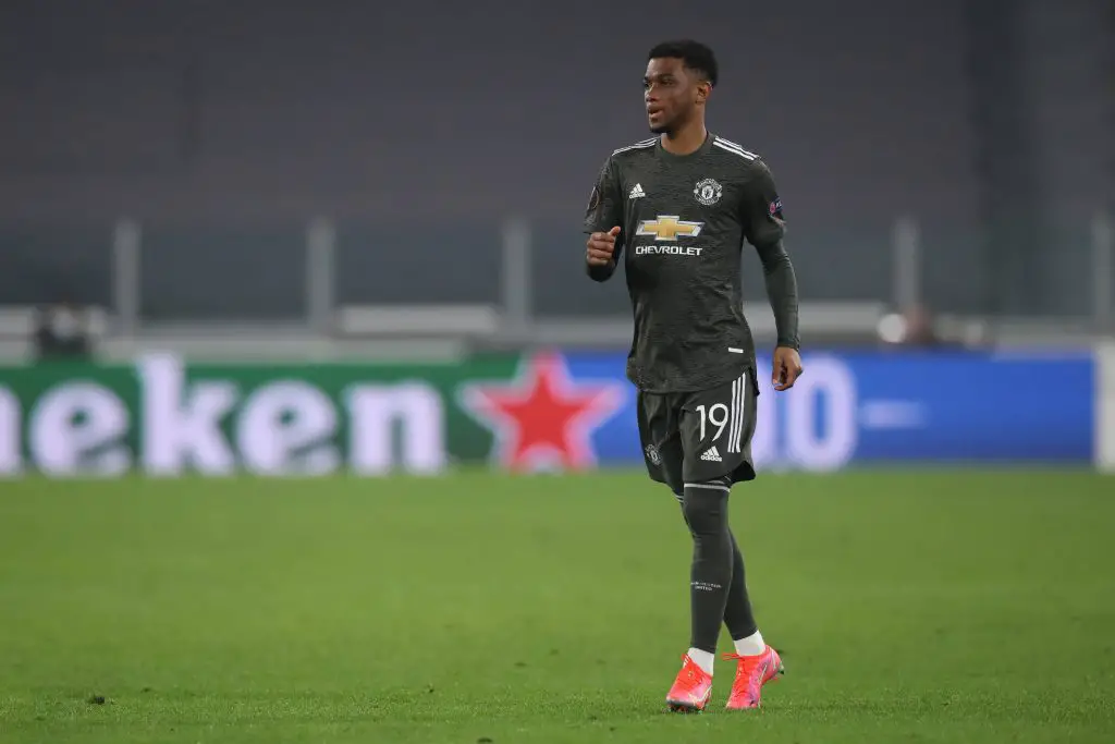Amad Diallo is now keen on securing a loan move away from Manchester United in January with a move to Feyenoord said to be the youngster's preferred choice. (imago Images)