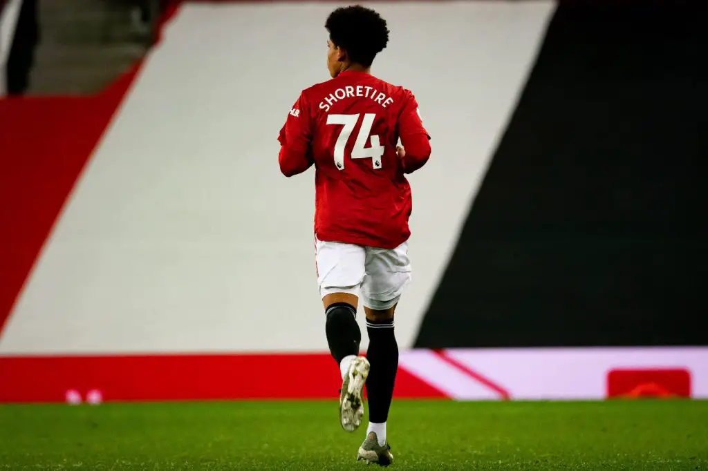 Shola Shoretire bcame the latest youngster to make his Manchester United debut