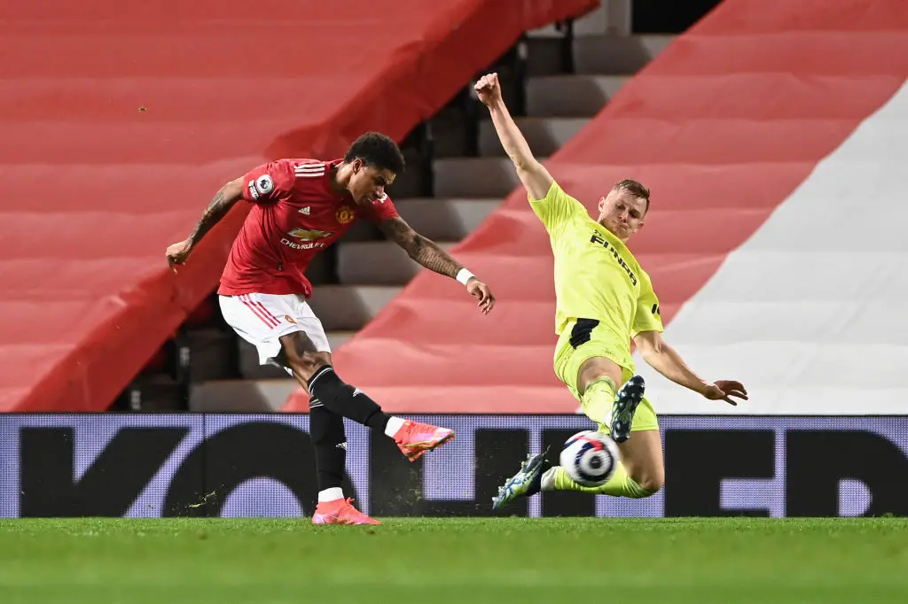 Manchester United manager Ole Gunnar Solskjaer has revealed that Marcus Rashford is nearing a return to action and is raring to go.