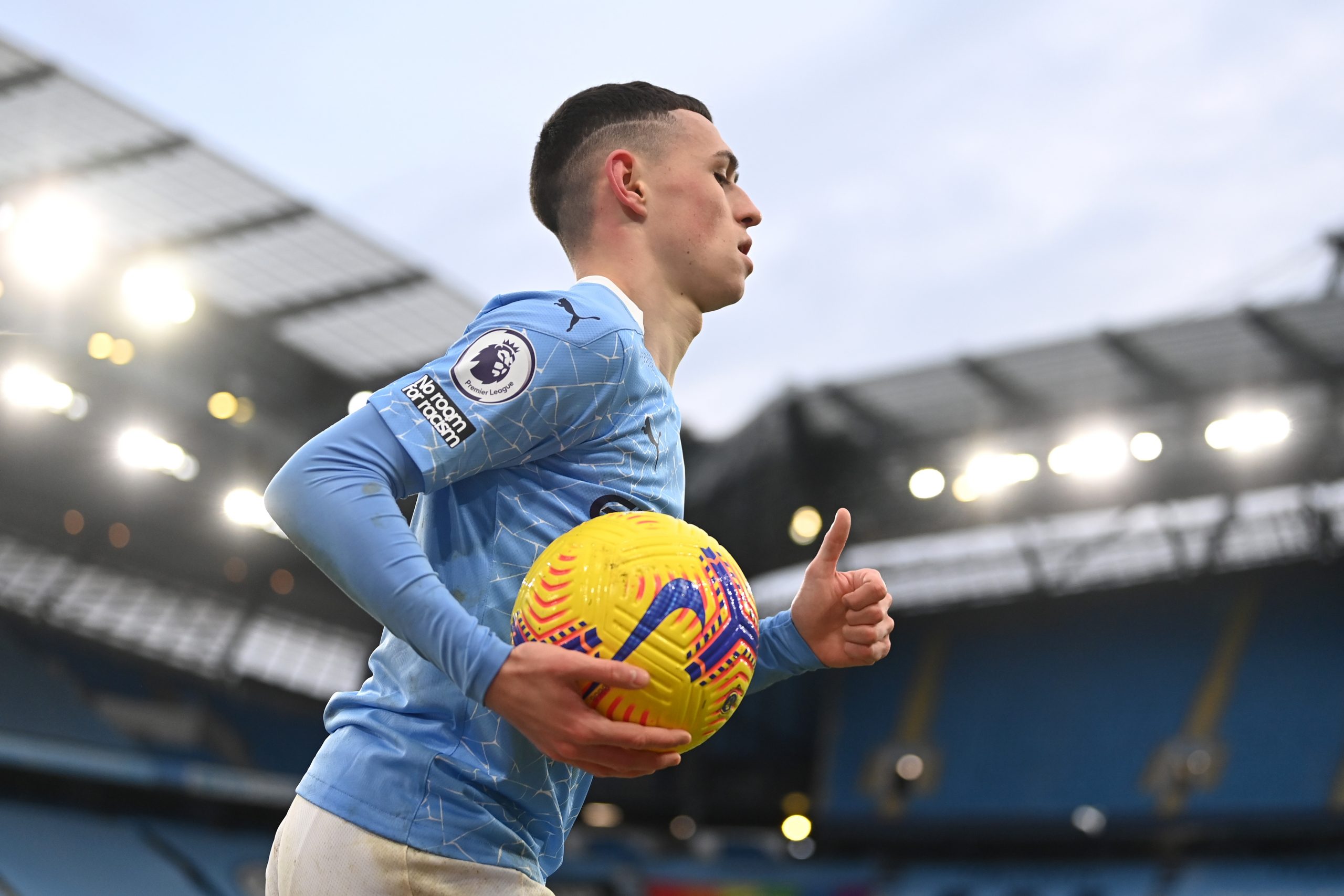 Phil Foden was impressive against Liverpool. (GETTY Images)