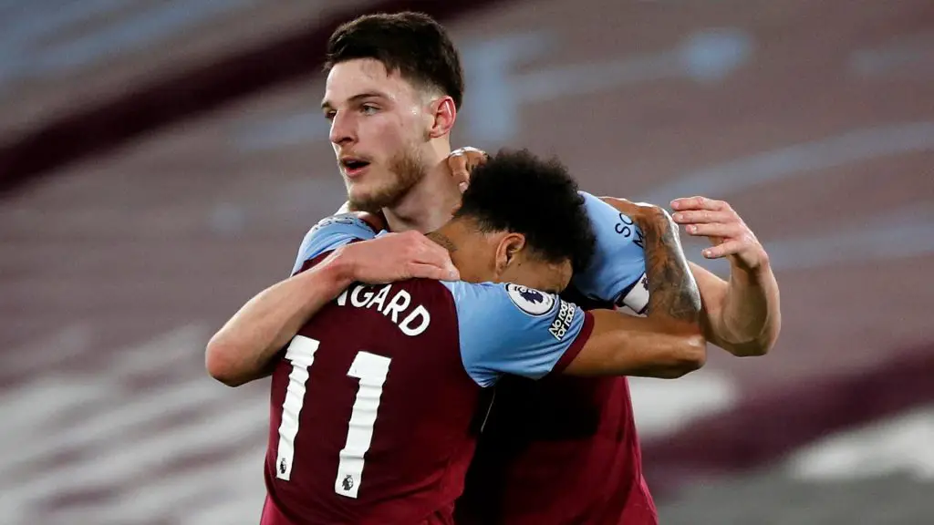 West Ham United not keen to include Declan Rice in negotiations for Manchester United star Jesse Lingard