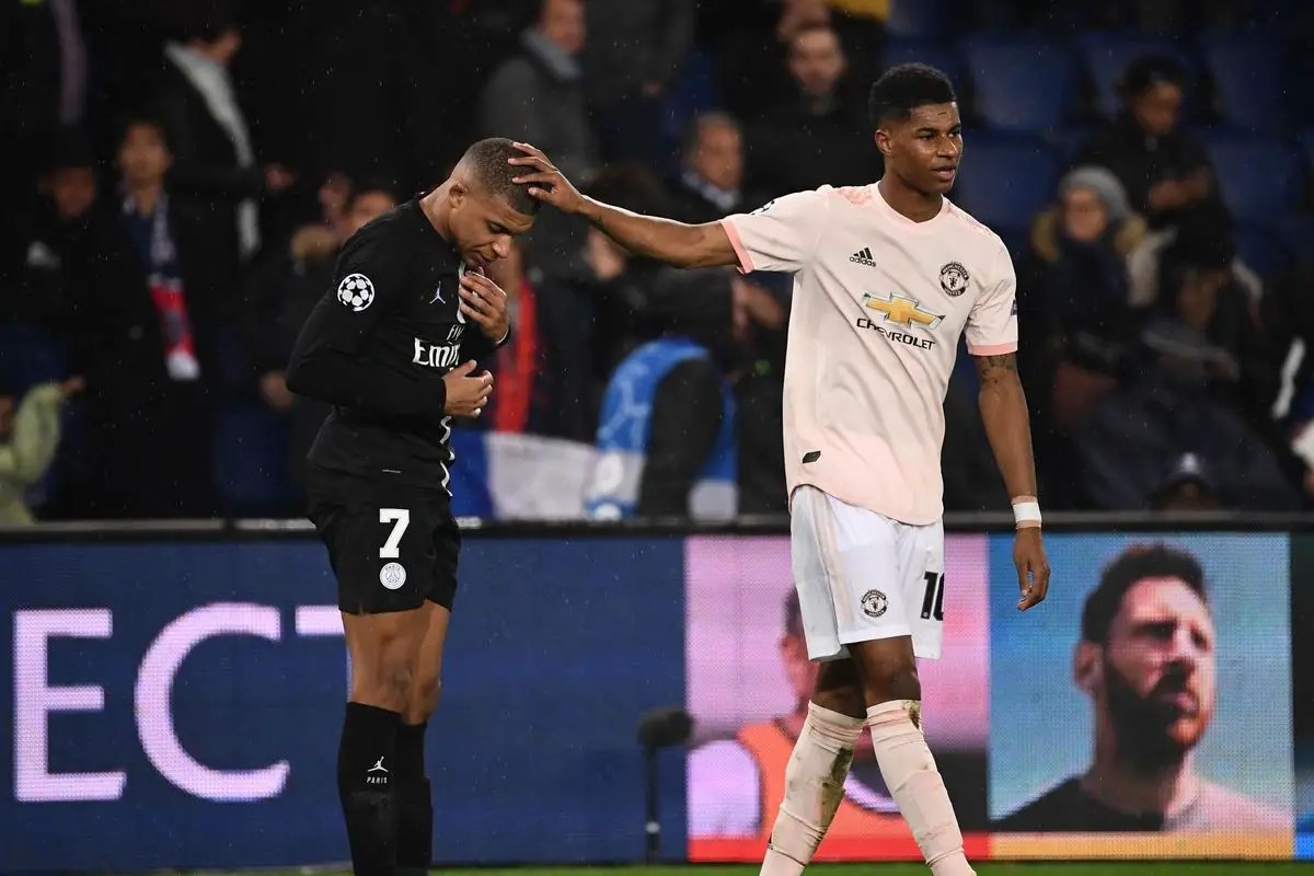 Marcus Rashford Sends Message To Kylian Mbappe After Ucl Heroics