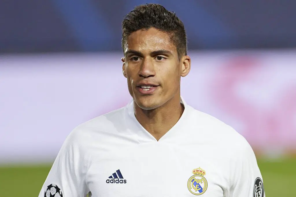 Raphael Varane of Real Madrid is joining Manchester United.