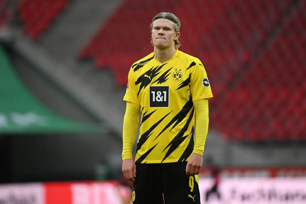 Manchester United are keen on a deal for Erling Haaland. (imago Images)