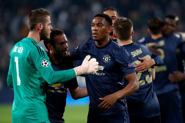 Manchester United duo Anthony Martial and David de Gea were absent against Crystal Palace. The former due to injury and the latter due to personal reasons.