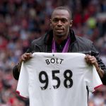 Usain Bolt is a Manchester United fan. (imago Images)