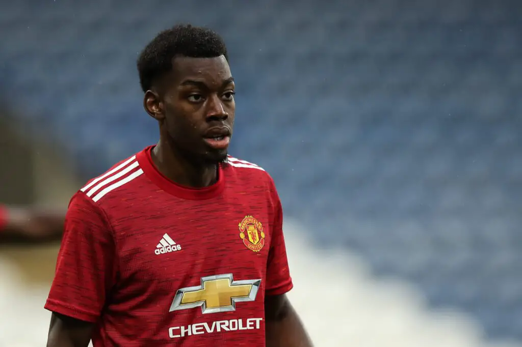 Manchester United youngster Anthony Elanga could has made six competitive senior appearances. (imago Images)