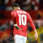 Rashford was taken off with an ankle injury against Manchester City