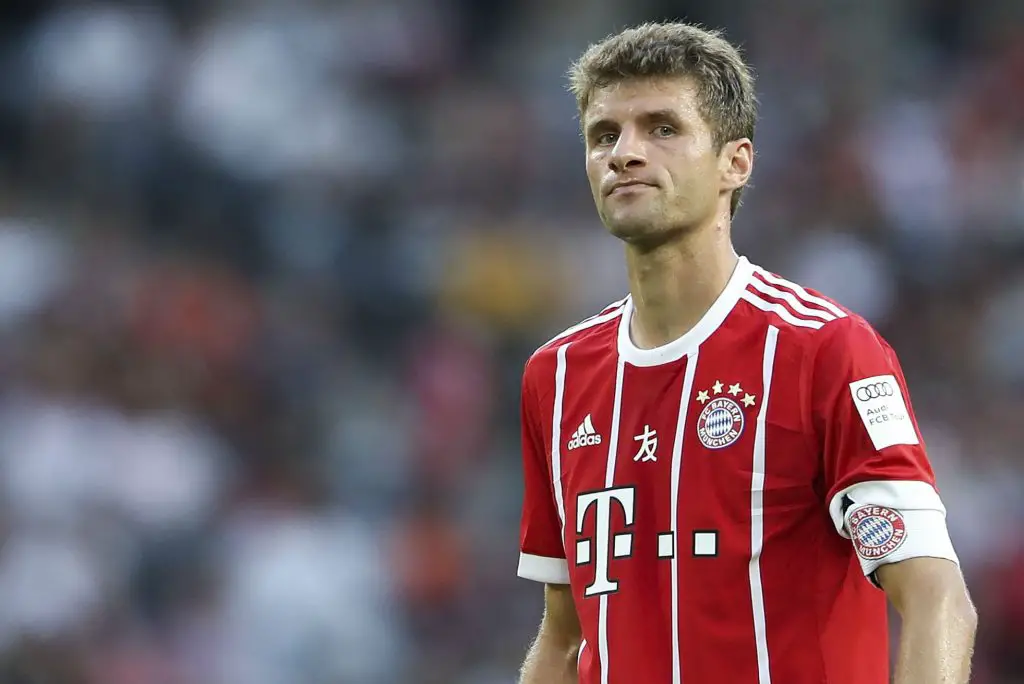 Louis van Gaal was interested in signing Bayern Munich star Thomas Muller in 2015 but his wife blocked the move. (imago Images)