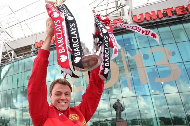 Evans won a number of major titles with Manchester United