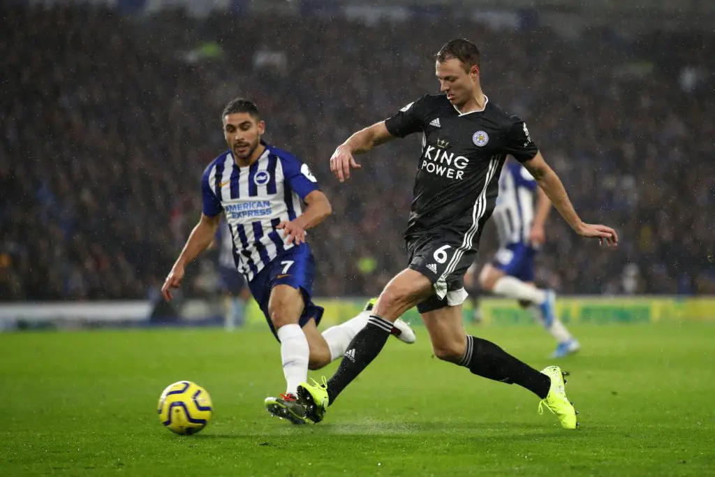 Jonny Evans is training with Manchester United after being released by Leicester City. 