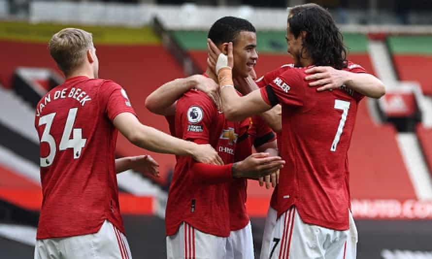 Manchester United star, Mason Greenwood is set to benefit from the continued presence of Edinson Cavani at Old Trafford.