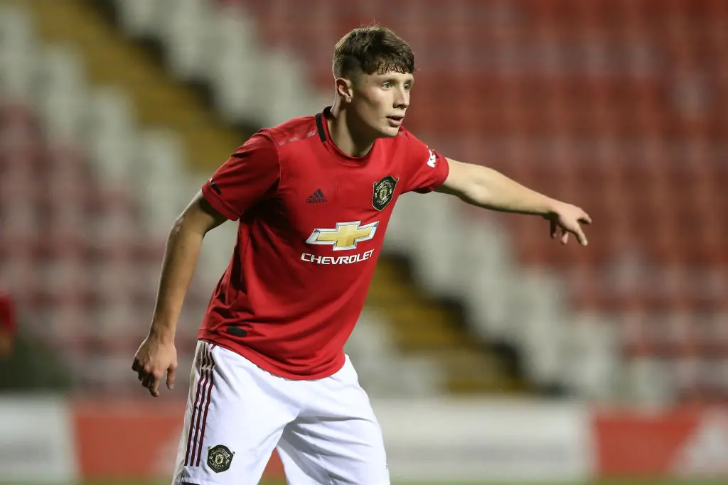 Manchester United youngster Will Fish has been promoted to the club's Europa League squad.