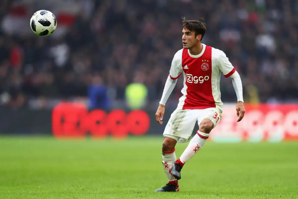 Manchester United will battle Leeds United and Manchester City for Ajax Amsterdam star Nicolas Tagliafico.