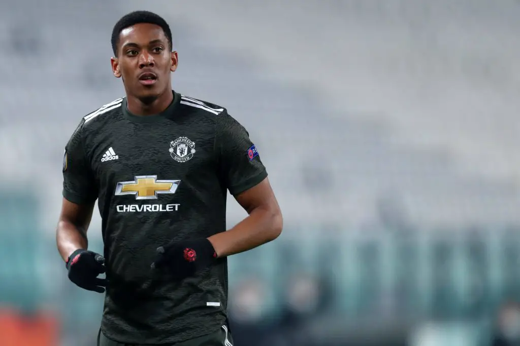 Manchester United striker, Anthony Martial, may well be on his way out. (imago Images)