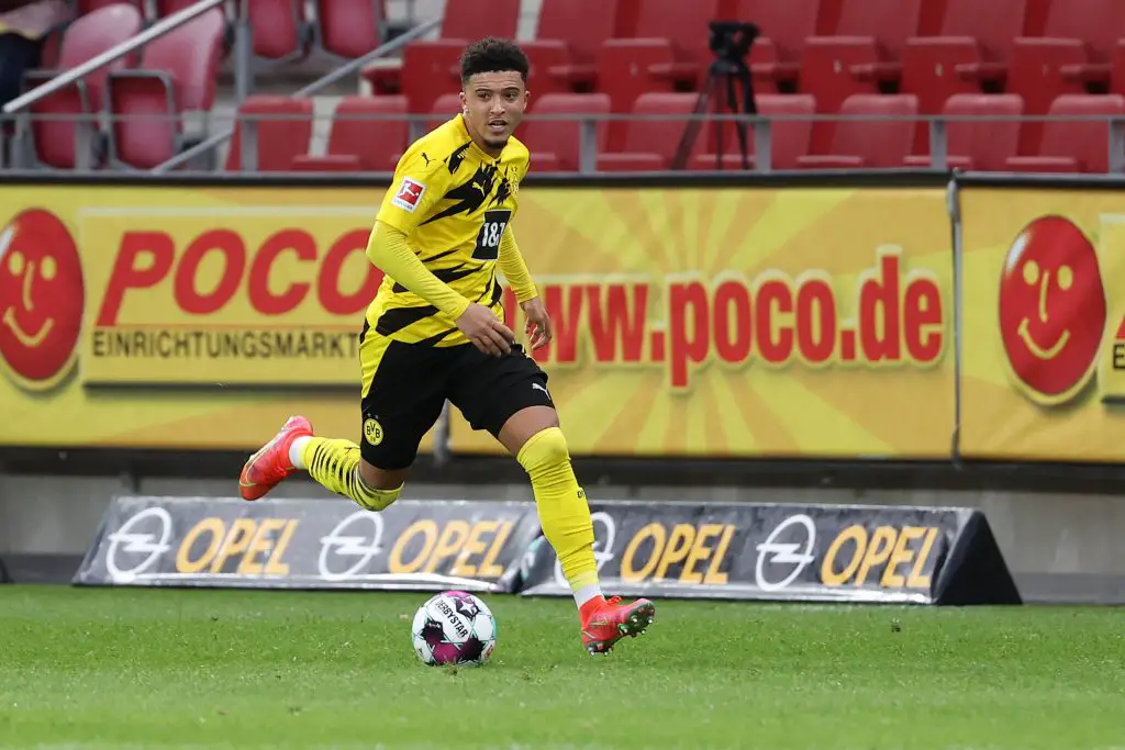 Jadon Sancho became a footballing sensation during his time at Borussia Dortmund. (imago Images)