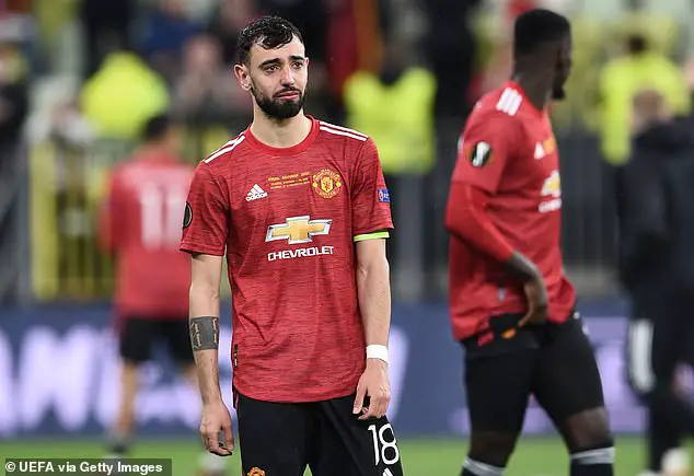 Manchester United have been slammed for being disrespectful during the Europa League award ceremony on Wednesday night.