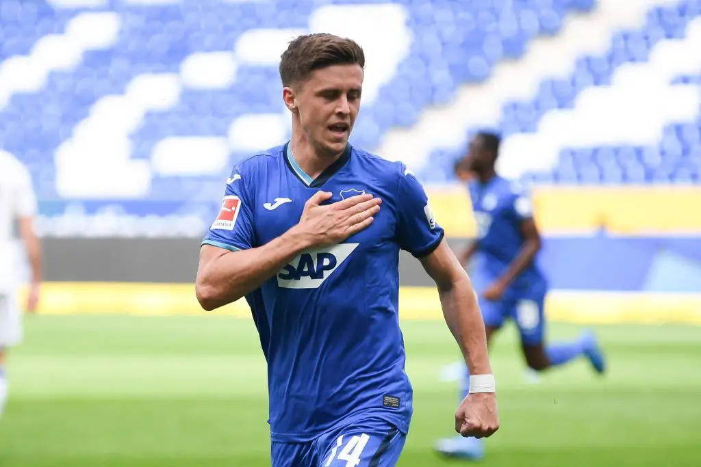 Christoph Baumgartner looks set to stay on at Hoffenheim this summer amidst interest from Manchester United.