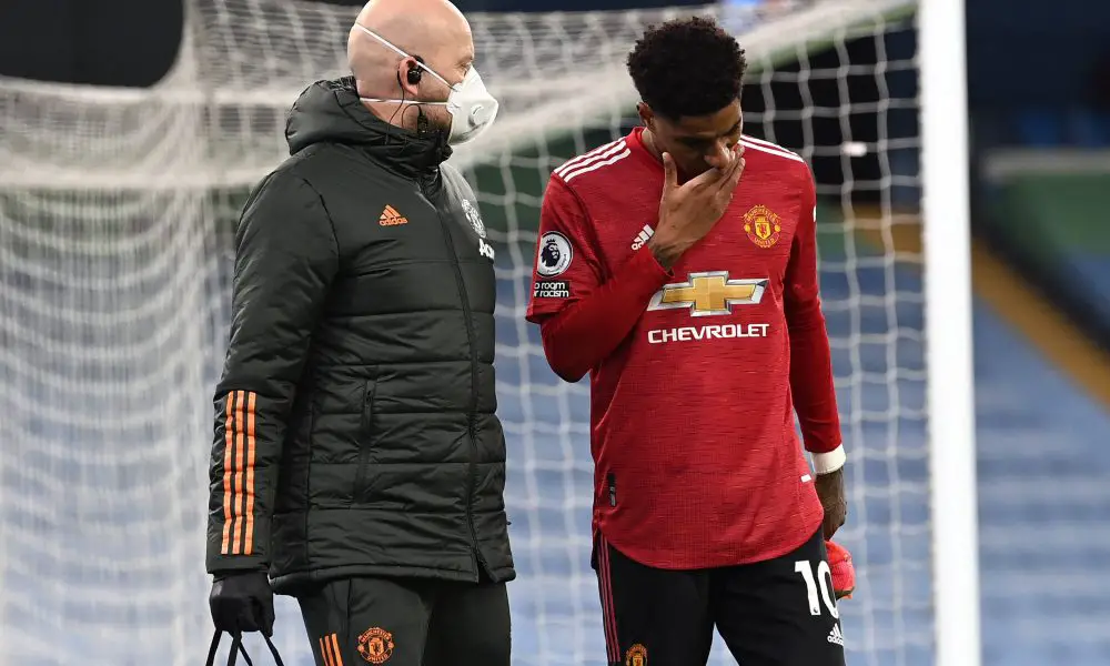  “Seemed very happy”- Solskajer confirms injured Man United ace is back at Carrington ahead of a 