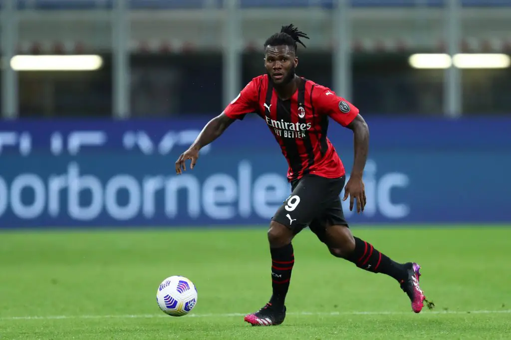 Franck Kessie is being eyed by Paris Saint Germain over a potential move next summer.