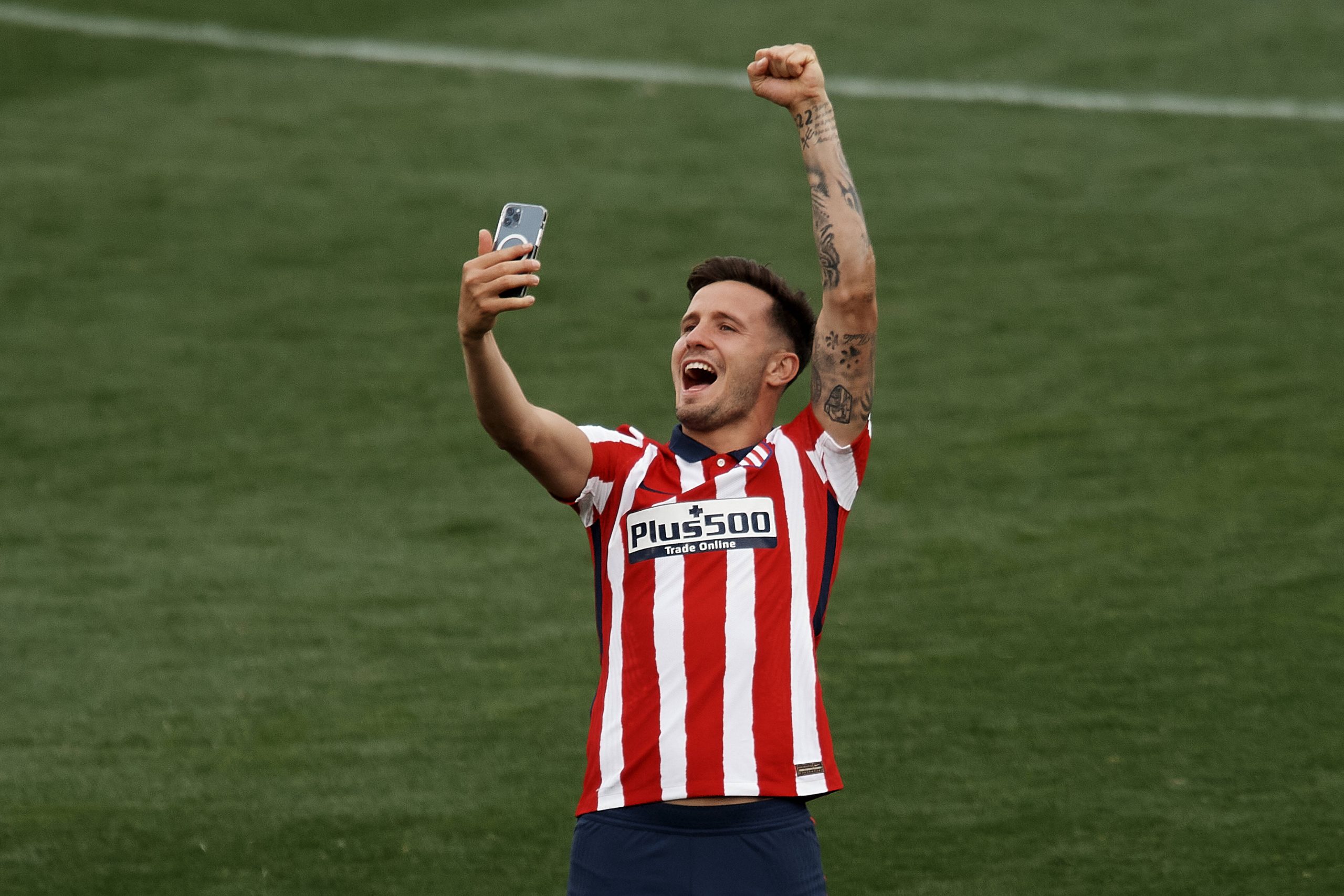 Manchester United have been linked with Atletico Madrid and Spain midfielder, Saul Niguez.