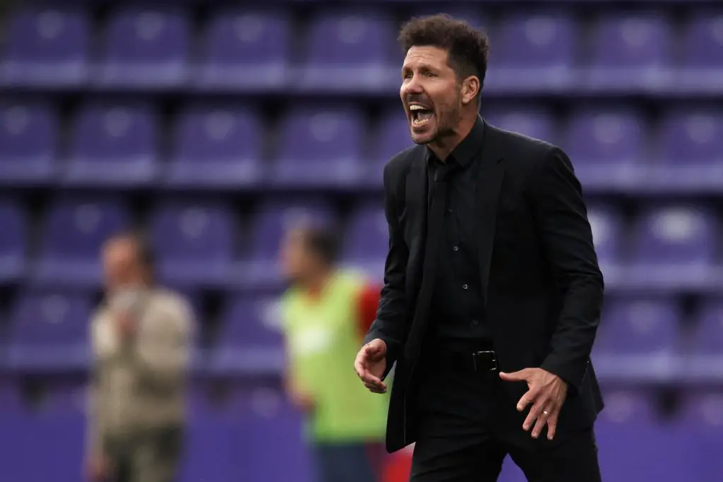 Wes Brown described Atletico Madrid boss Diego Simeone as a 'class' manager.