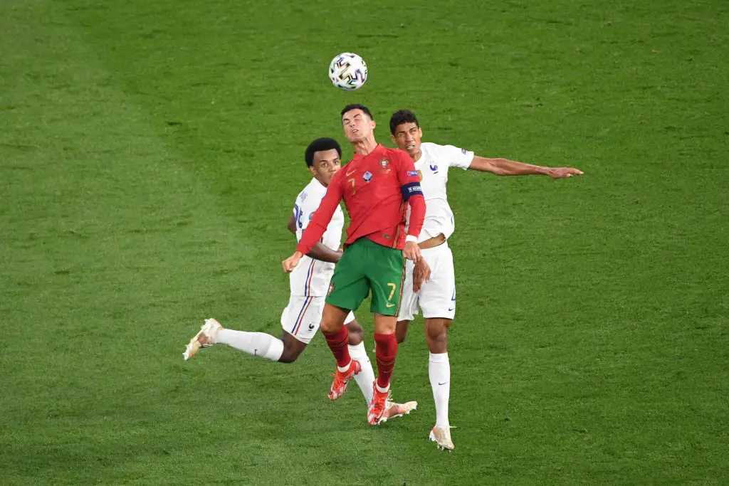 Cristiano Ronaldo of Manchester United and Portugal scored the winner against Ireland.