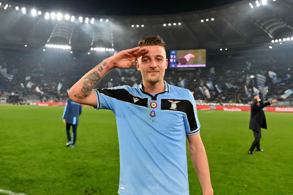 Manchester United have a financial edge to secure the services of Sergej Milinkovic-Savic over other competitors. © Marco Rosi / Fotonotizia