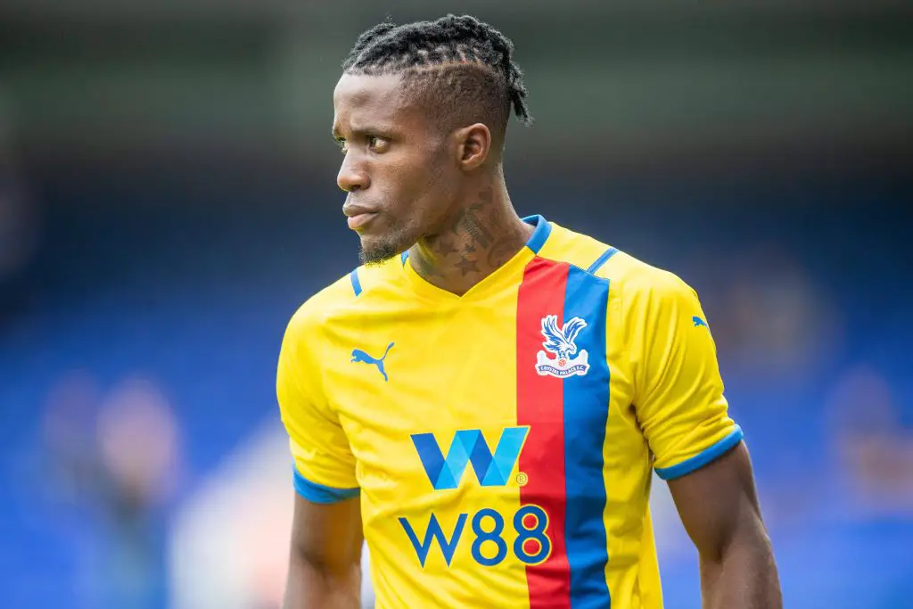 Wilfried Zaha of Crystal Palace during the Pre-Season Friendly between Ipswich Town and Crystal Palace.