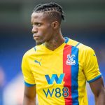 Wilfried Zaha of Crystal Palace during the Pre-Season Friendly between Ipswich Town and Crystal Palace.