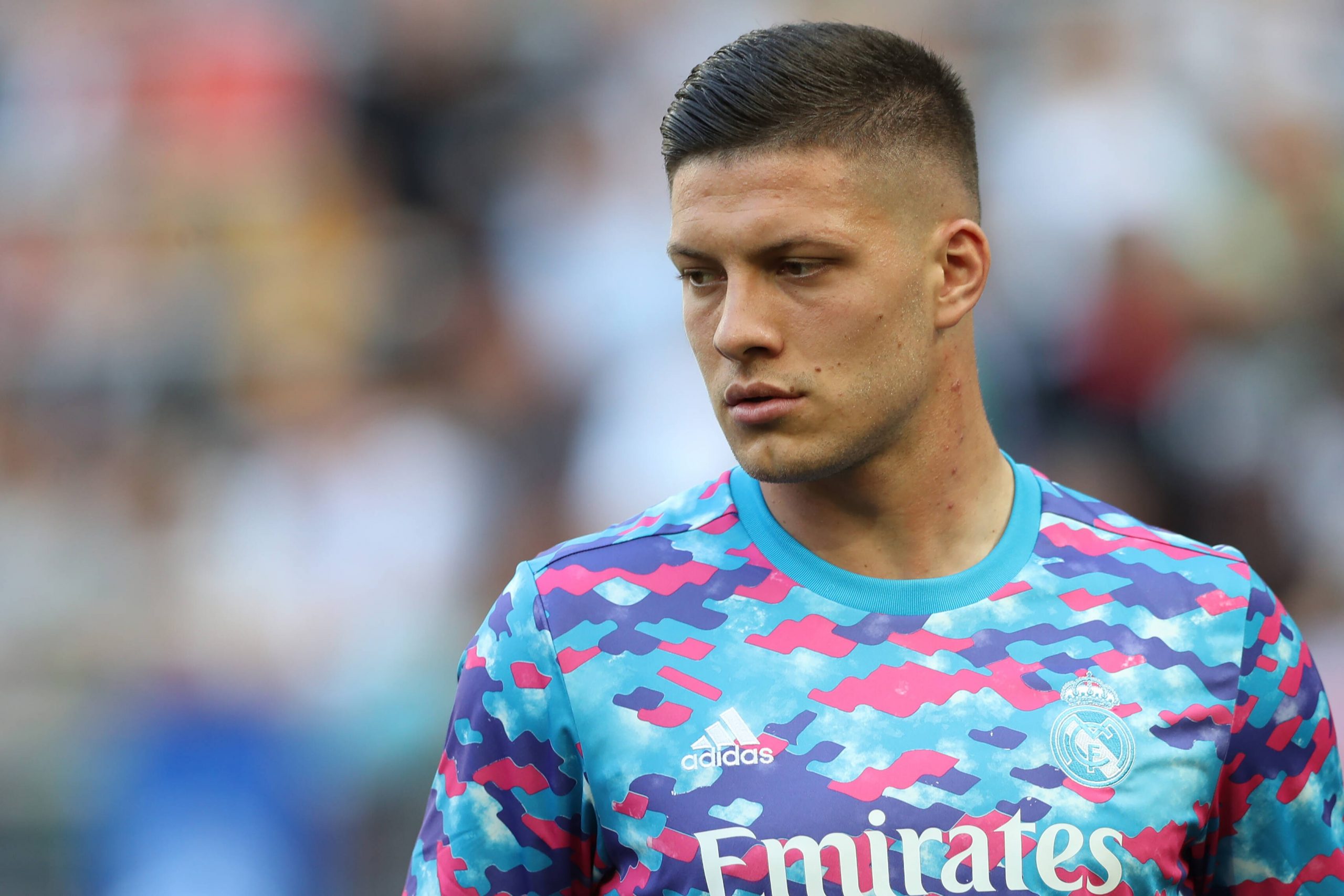 Luka Jovic of Real Madrid is on the transfer radar of Manchester United and West Ham.