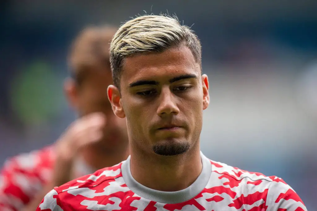 Andreas Pereira did not impress in a Red Devils shirt. (imago Images)