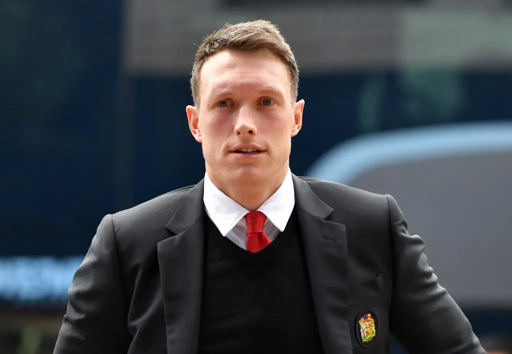 Fabrizio Romano: Manchester United to keep hold of Phil Jones for the rest of the season.  (Copyright: Anthony Devlin 56165715)