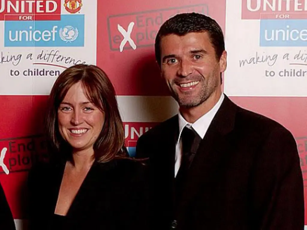 Roy Keane and his wife Theresa Doyle