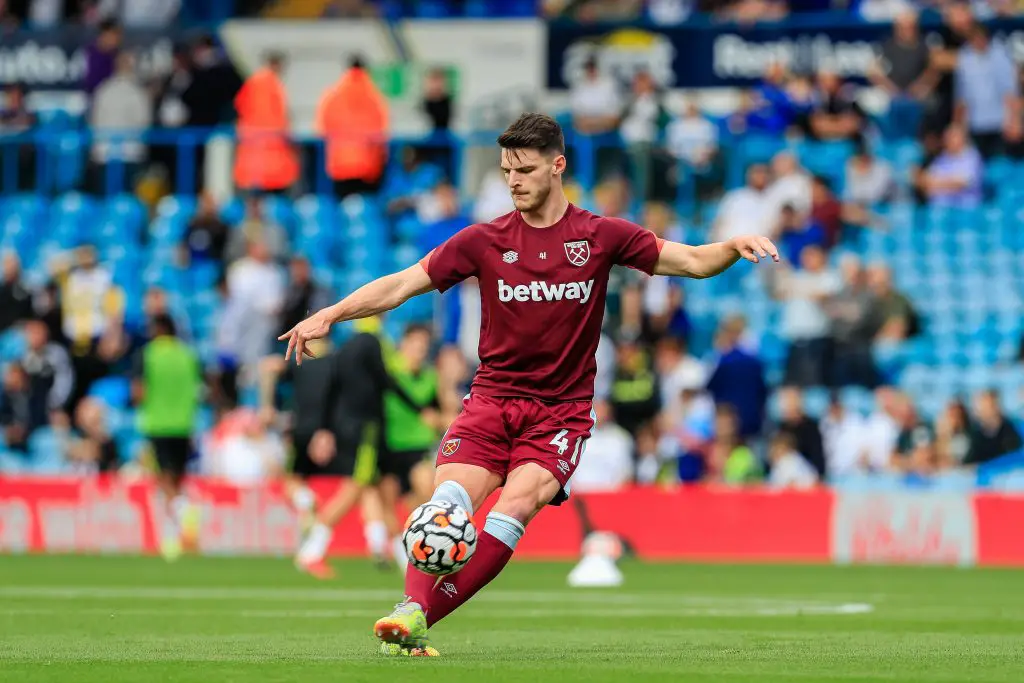 West Ham United name ridiculous transfer fee for Manchester United target Declan Rice.
