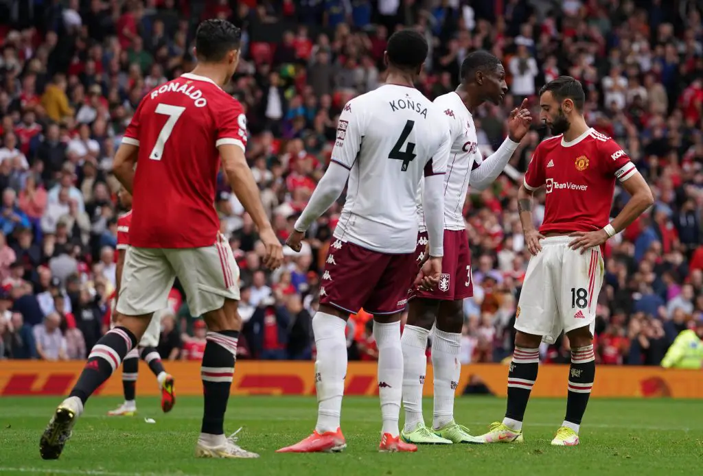 Manchester United star Bruno Fernandes wrote himself into the history books against Aston Villa